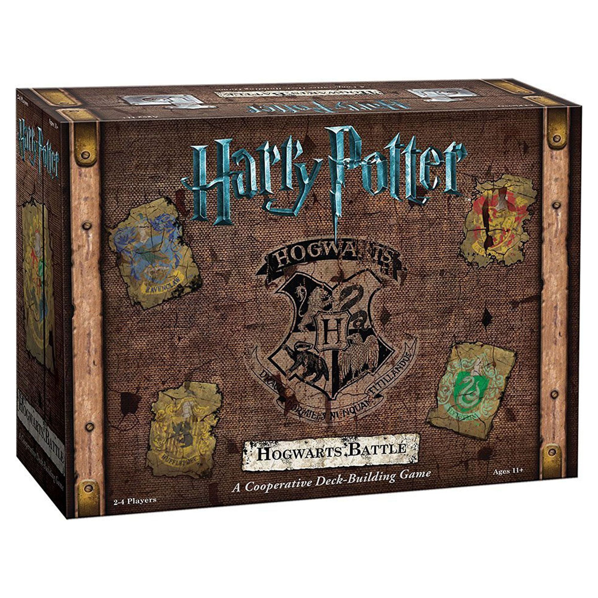 Harry Potter Hogwarts Battle A Cooperative Deck Building Game Castle Villian USAopoly DB010-400 - image 2 of 2