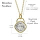 thumbnail image 3 of Collar para Mujer con Cristal Fino Swarovski en forma de Rombo– Bañado en Oro 14k- Collar Elegante y Brillante-Collares de Mujer de Moda- Joyería para Mujer de Moda- Regalo especial Ortiz Espinosa Temporada, 3 of 5