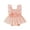 A-Pink, variant on Baby Girl Summer Romper Dress Ruffle Romper Skirt Tutu Jumpsuit Square Neck Dress Summer Birthday Outfit Clothes for and 4-5 Years