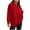Red, variant on XMMSWDLA Women's Oversized Hoodies Fleece Sweatshirts Fall Long Sleeve Sweater Pullover Hoodie With Pocket