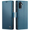 thumbnail image 4 of Funda tipo cartera Samsung Galaxy A16 5G con cierre magnético, RFID, tarjetero, soporte, carga inalámbrica, 4 of 5