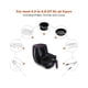 thumbnail image 3 of Accesorios para freidora de aire Juego de 10 piezas de 7 pulgadas para freidora de aire 5,2 5,8 cuartos, con revestimiento antiadherente, lavable a máquina 19,8 cm, negro, 3 of 5