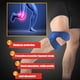 thumbnail image 5 of Rodillera deportiva banda ajustable para gimnasio al aire libre senderismo correr azul, 5 of 5