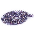 thumbnail image 2 of Piedras Sueltas Cristal Biselado Rondelle Sunnimix 4 x 6mm Morado, 2 of 4