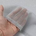 thumbnail image 6 of COMVALUE Women's Sheer Mesh Tops Glitter See Through Long Sleeve Bodysuit top (Grey, L), 6 of 8