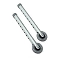 thumbnail image 2 of Lumex Roues de Déambulateur Fixes 3 Pouces - Accessoires de Remplacement pour Rollator, Roue en Caoutchouc Design Universel avec 8 Trous de Réglage, 1 Paire, 603630A, 2 of 4