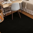 thumbnail image 2 of Mainstays Titan Solid Indoor Area Rug, Black, 3'4" x 5', 2 of 6