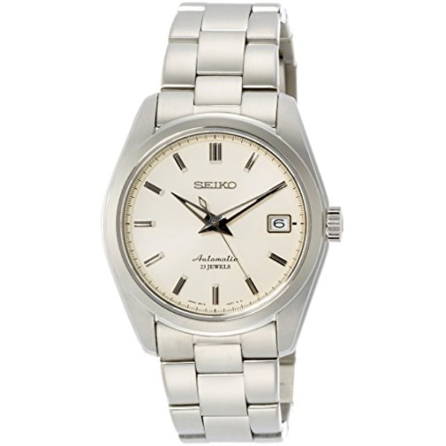 lure suffix bibliotek Seiko Men's Japanese-Automatic Watch with Stainless-Steel Strap, Silver, 20  (Model: SARB035) - Walmart.com