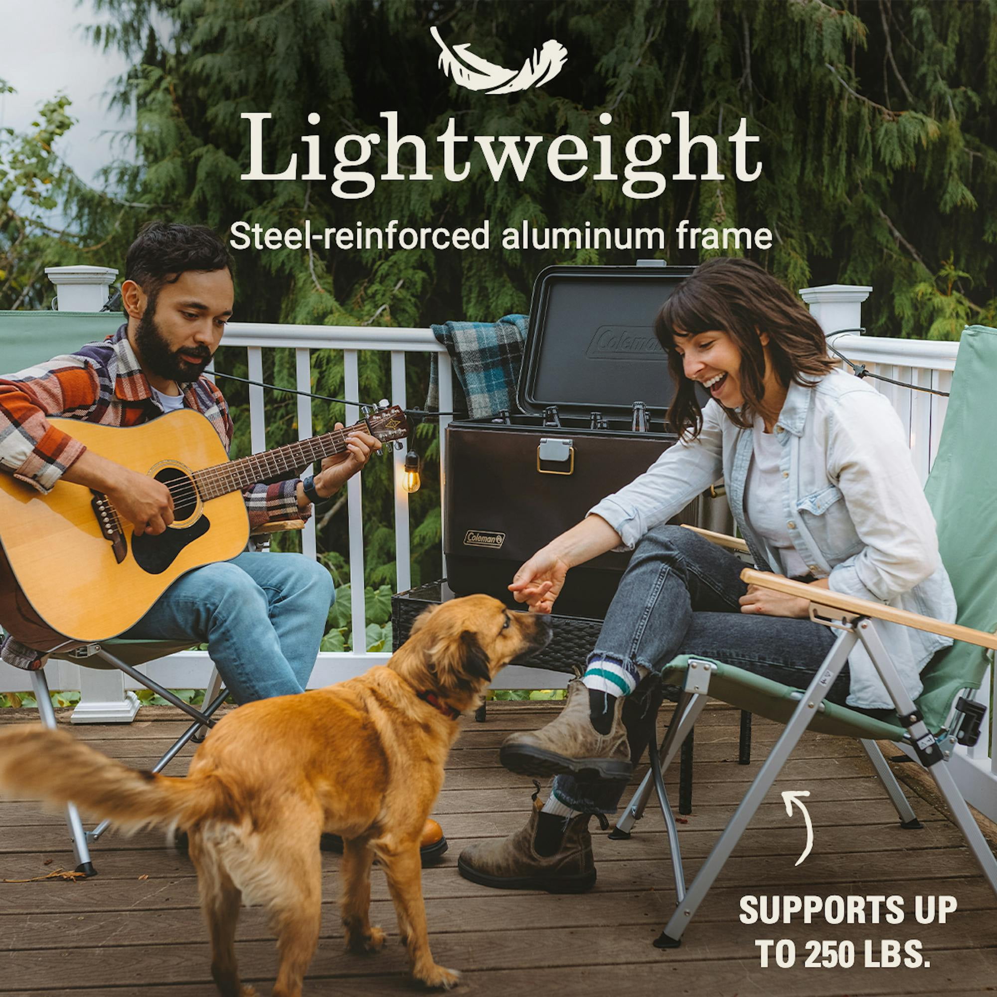 Coleman Living Collection Sling Chair - Walmart.com