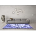 thumbnail image 3 of Ahgly Company Indoor Rectangle Persian Blue Traditional Area Rugs, 5' x 7', 3 of 4