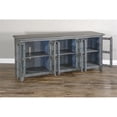thumbnail image 4 of Pemberly Row 70" Farmhouse Wood TV Cabinet for TVs up to 80" in Blue, 4 of 9