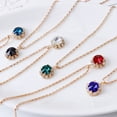thumbnail image 3 of Ensemble de Bijoux Royaux Contient Collier et Boucles d'Oreilles pour les Femmes Filles, 3 of 4