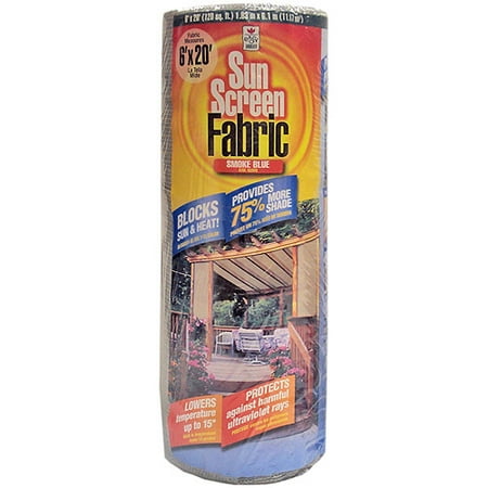 Easy Gardener 87020P 6' X 20' Red SunScreen Fabric
