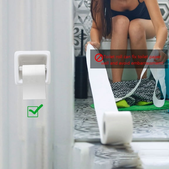 SEWOART Plastic Toilet Paper Roll Holder Spindle Replacement for Bathroom Tissue Dispenser 1 Piece