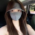 thumbnail image 4 of Summer Sunscreen Mask Facekini Large Brim Full Face Mask Three-dimensional Sunscreen P9, 4 of 8