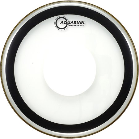 ドラムヘッド 12インチ クリア アクエリアン PFPD-12 AQUARIAN タムタム 小太鼓 スネア テナー