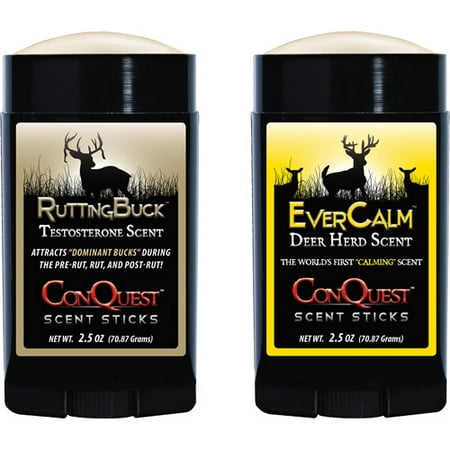 Conquest Scents Rutting Buck Pack (RB Stick & EC (Best Home Scent System)
