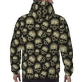 thumbnail image 7 of Goofa funny Retro Skull for Men's Hooded Sweatshirt - Lightweight Pullover Hoodie with Kangaroo Pocket, Perfect for Everyday Wear-4X-Large, 7 of 7