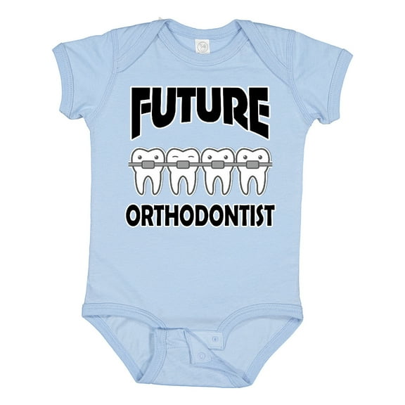 Inktastic Future Orthodontist Baby Boys or Girls Baby Bodysuit