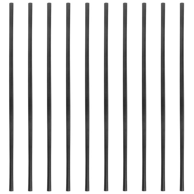 KAKOWELY turning round rods 10PCS POM Rods Dowel Rods Polyoxymethylene Rods High Hardness Plastic Rods POM Rods for Crafting DIY Projects Model Making11.81"X0.24"X0.24"