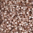 thumbnail image 2 of Miyuki Delica Seed Beads – Size 11/0 (1.6 mm), DB1879, Silk Inside Dyed Beige AB, 7.2 g, Approx. 1440 Beads, 2 of 7