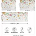 thumbnail image 4 of GZHJMY Colorful Flowers Satin Pillowcase for Hair and Skin, Soft and Cozy Cooling Smooth Pillow Cover with Envelop Closure, Standard Size 20x26in Home Decor, 4 of 7