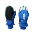 thumbnail image 2 of Manoplas Impermeables Cómodos Candado De Conexión Para Niños Al Aire Libre Muñecos De Nieve Azul M Sunnimix Guantes de esquí de nieve, 2 of 8