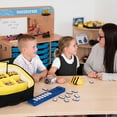 thumbnail image 4 of TTS 6 Pcs Robot Jouet de Codage Blue-Bot avec Sac de Rangement Ruche et Station d'Accueil Gratuite, Ensemble de Classe de Robot Éducatif STIM Programmable au Sol, 4 of 4