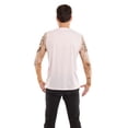 thumbnail image 3 of Faux Real Shirt F134181-XXL Mens Abs & Tattoo Sleeves, White - 2XL, 3 of 3