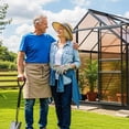 thumbnail image 3 of 6 Pack 0.24" Thick 5x2 FT UV Resistant Clear Polycarbonate Panels for Greenhouse, Gazebo, Pergola, Chicken Coop, DIY Roofing Projects, 3 of 6