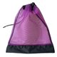 thumbnail image 2 of Bolsa de malla para máscara de buceo y gafas con cordón ajustable. Púrpura, 2 of 8