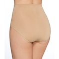 thumbnail image 2 of Women's Rhonda Shear 4220 Seamless Brief Panty with Lace Overlay (Nude 2X), 2 of 5