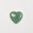 thumbnail image 1 of Granjero Gordo 10 piezas de piedra cruda de cristal verde natural mini 2 * 2 cm decoración de piedra natural en forma de corazón, 1 of 5