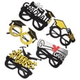 thumbnail image 2 of 5 Pcs Lunettes de Collation des Grades en Plastique et Tissu 2024 Lunettes de Soleil Pailletées Classe de 2024, 2 of 9
