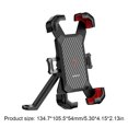 thumbnail image 3 of Soporte para teléfono de bicicleta Soporte de teléfono Soporte de teléfono de ciclismo ajustable para teléfono de 4.7-7 pulgadas (motocicleta), 3 of 3