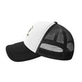 thumbnail image 3 of Mighty Ducks Trucker Hats Black One Size Adjustable Snapback Hat, 3 of 5