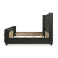 thumbnail image 2 of Jennifer Taylor Home Brooklyn Tufted Bed King Vintage Black Brown, 2 of 10