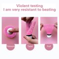 thumbnail image 4 of 1pcs Pink Imitation Nylon Ball Durable Badminton Outdoor Plastic Nylon Practice Game Training Use pink, 4 of 6