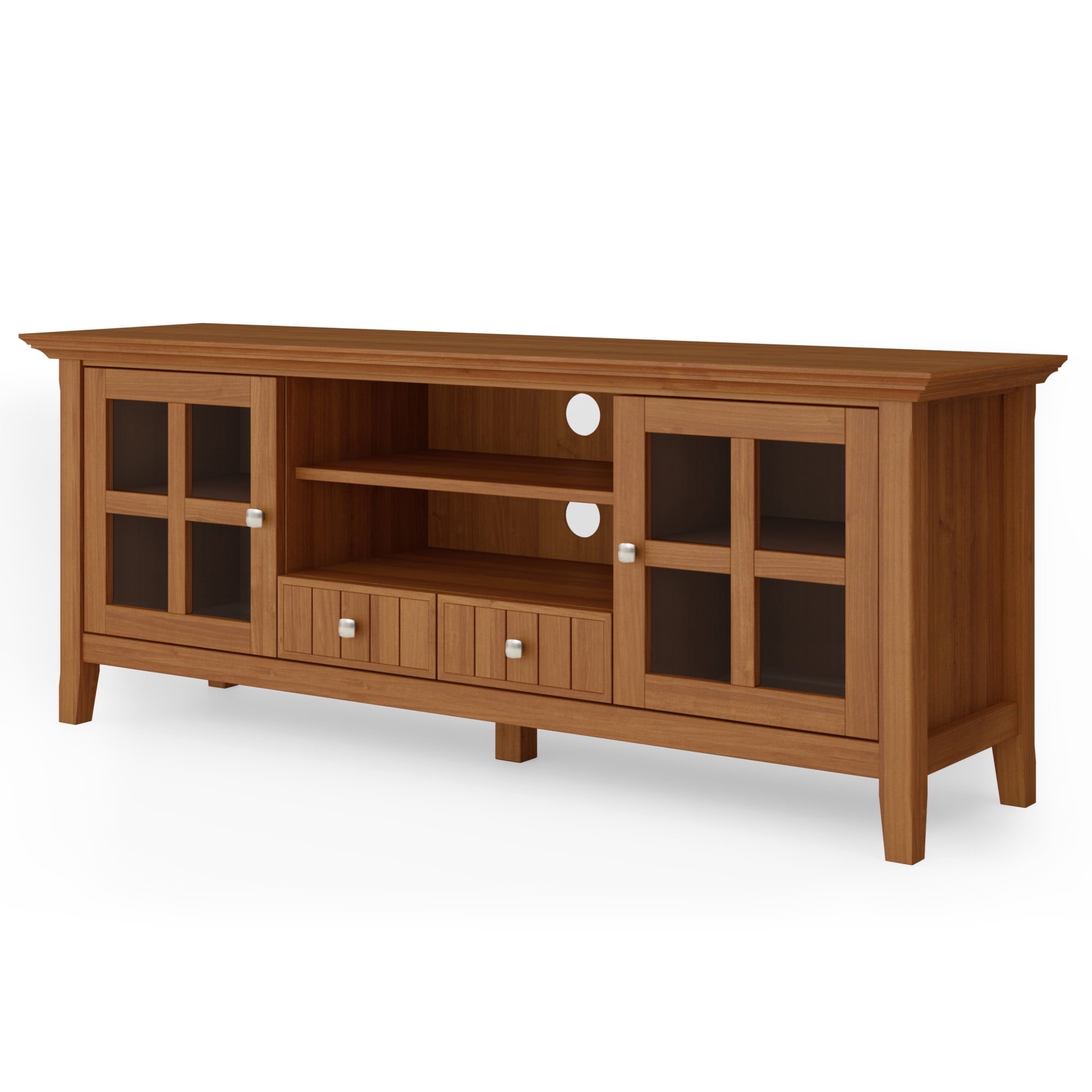 Brooklyn + Max Brunswick Solid Wood 60 inch Wide Rustic TV Media Stand