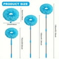 thumbnail image 3 of 1 piece ceiling fan cleaning duster with extension pole dust brush removable and washable, 3 of 7