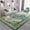F04-Green, variant on Wondo 4x6 Area Rugs for Living Room, Machine Washable Vintage Rug, Non-Slip Low Pile Throw Rugs with Rubber Backing Washable Carpet for Bedroom Dining Room Kitchen Home Decor, Black