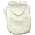 thumbnail image 4 of Pet, Dog  Cat Hoodie Rhinestone, "Cheeky", 4 of 7