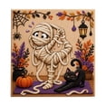 thumbnail image 3 of Halloween Ghost Pearl Art DIY Kit, Diamond Painting Crafts for Adults, Cute 3D Pearl Diamond Art for Fall Halloween Decor, Beginner Seasonal Wall Art Gift, 3 of 3