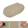 thumbnail image 2 of Unique Bargains Microfiber Leather Center Console Lid Armrest Cover Skin Gray for 08-13 Toyota Highlander, 2 of 7