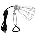 thumbnail image 3 of Simple Deluxe Clamp Lamp Light with Steel Cage Wire Grillup To 250W E26 Socket (No Bulb Included) 6' Cord, Silver, 3 of 3