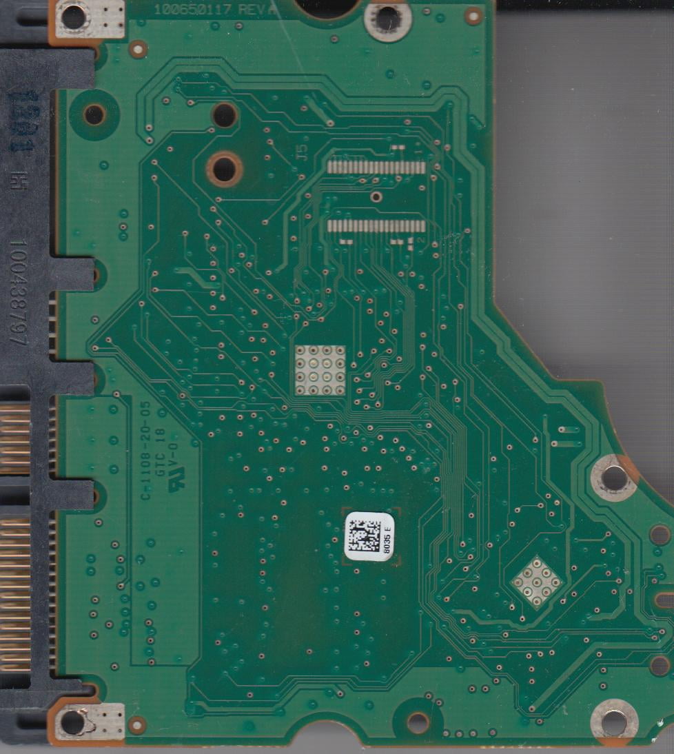 PCB ST31000528AS 100535537 REV A P/N: 9SL154-044 F/W: AP25 Seagate