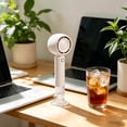 thumbnail image 5 of Rewenti Compact Handheld Usb Fan Air Cooler for Travel Home office 3 Color Options, 5 of 5