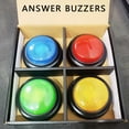 thumbnail image 4 of QualitChoice Answer Buzzers Set For Classroom Essentials Buzzers For Trivia Games With Sound, 4 of 6