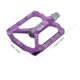 thumbnail image 2 of FELTECHELECTR 1 par de pedales universales para bicicleta de montaña, plataforma antideslizante, planos (morado), 2 of 6