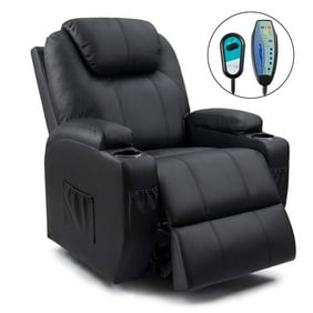 Mainstays Home Theater Recliner With In Arm Storage Reclining